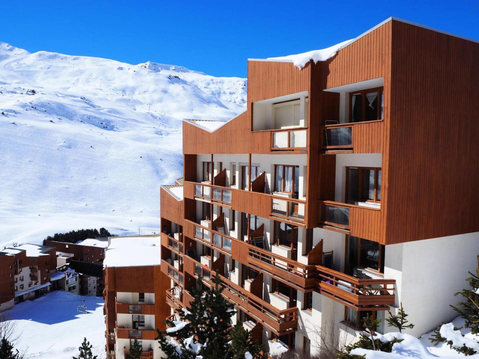 Residence Boedette A - Studio Classique - Depart Et Retour Skis Aux Pieds Mae-3564 サン・マルタン・ド・ベルヴィル エクステリア 写真